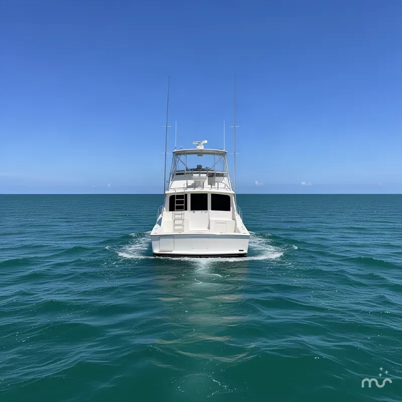 Slide: The Image of Hi-Star 48 Yachtfish 1988 - 3