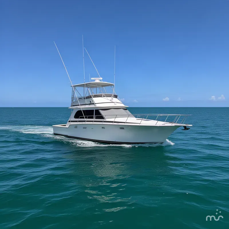 Slide: The Image of Hi-Star 48 Yachtfish 1988 - 4