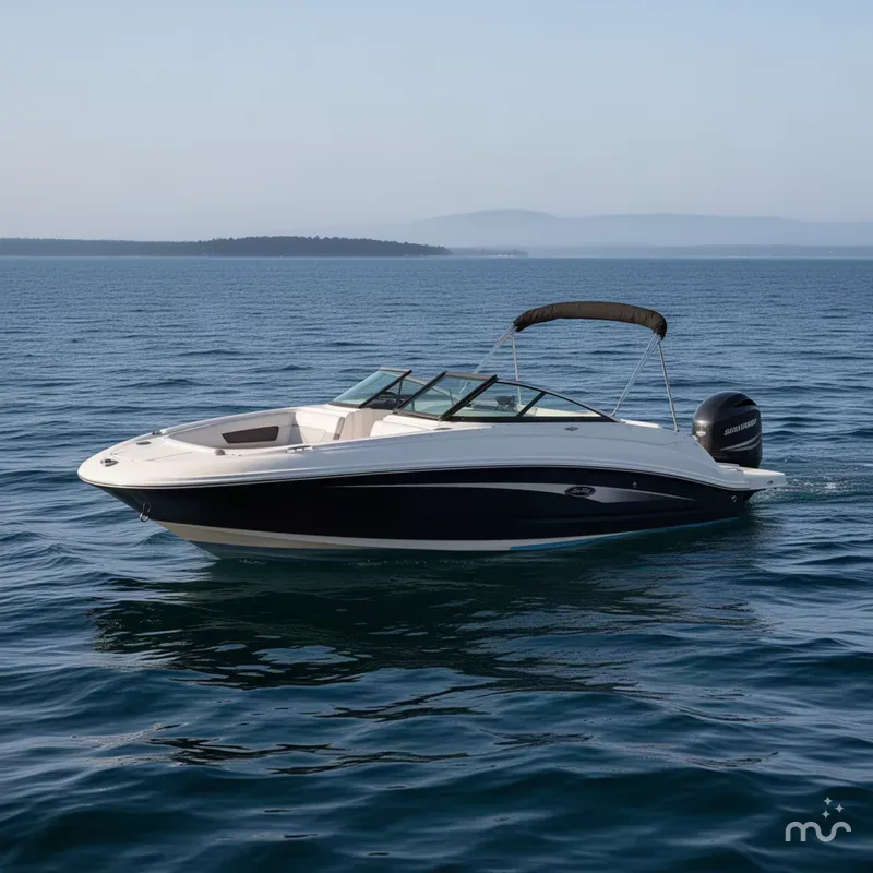 Slide: The Image of Sea Ray 220 Sundeck Outboard 2015 - 1