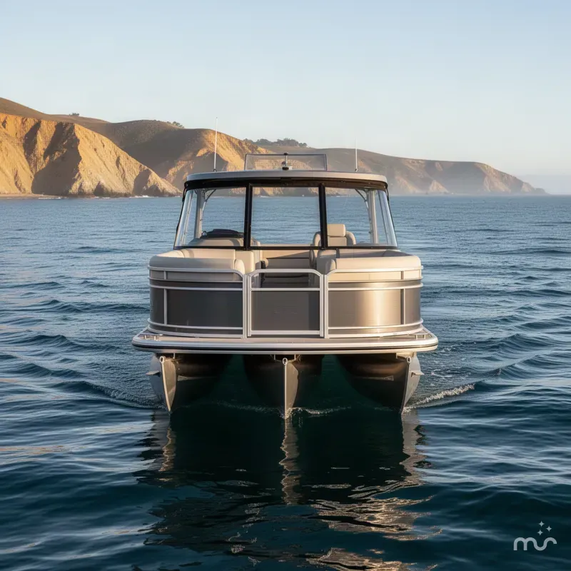 Slide: The Image of Avalon 27' Catalina Platinum Elite Windshield w/ 425HP 2027 - 1