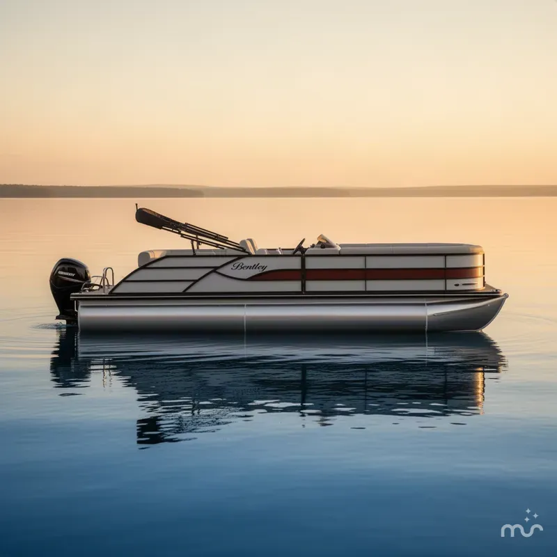 Slide: The Image of Bentley Pontoons 223 Legacy Swingback 2027 - 2