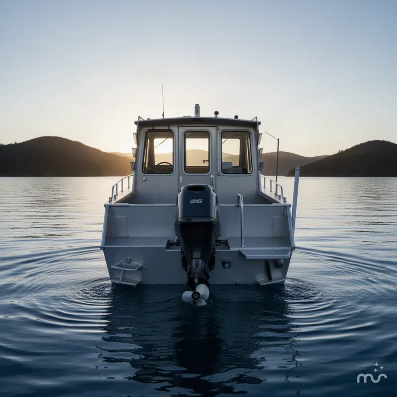 Slide: The Image of Custom Wolf Boats - 26 Cuddy Cabin 2018 - 2