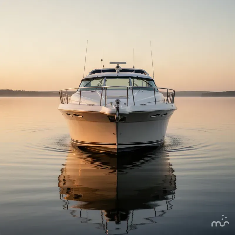 Slide: The Image of Sea Ray 400 Express Cruiser 1992 - 1