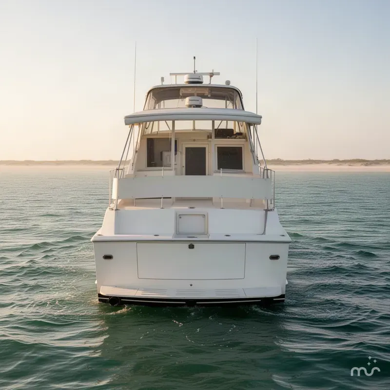 Slide: The Image of Hatteras 40 Double Cabin 1990 - 1