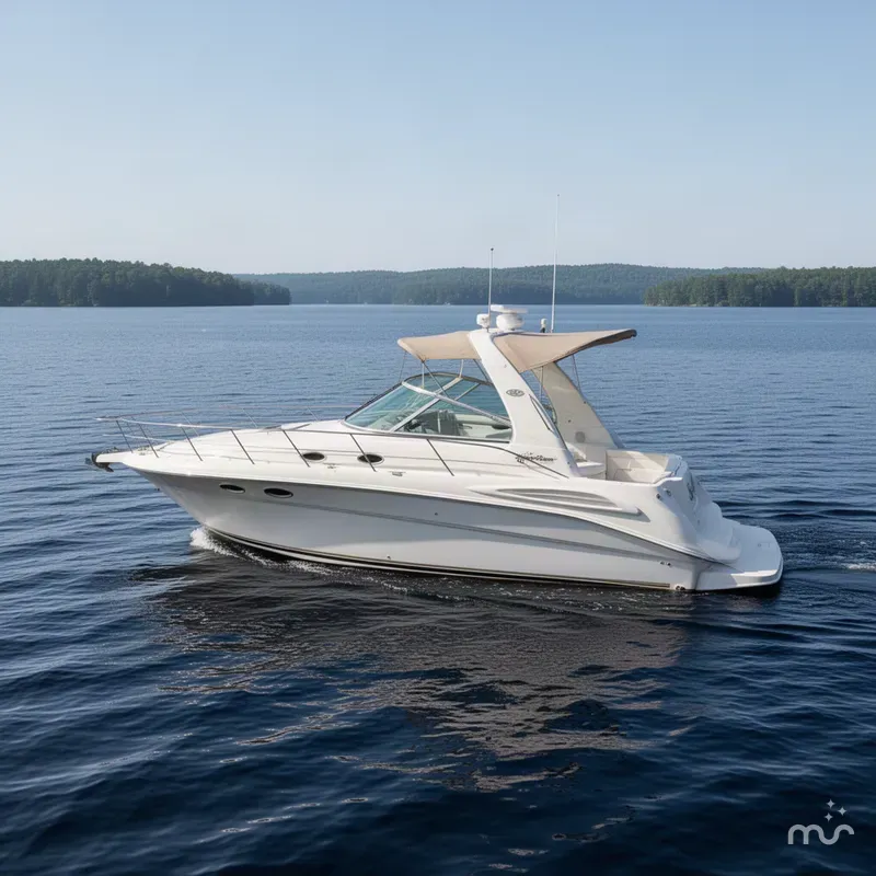 Slide: The Image of Sea Ray Sundancer 400 2000 - 1