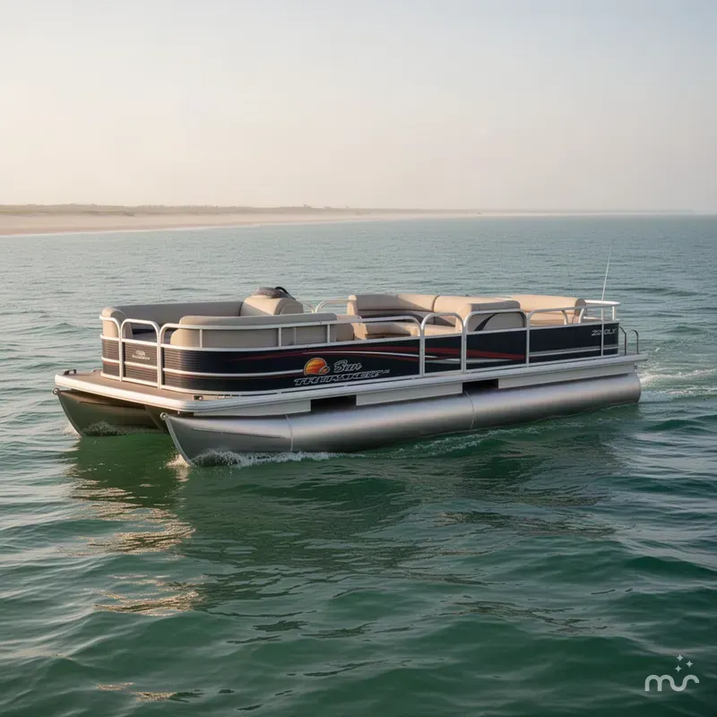 The Image of Sun Tracker Fishin' Barge 22 DLX 2013 - 0