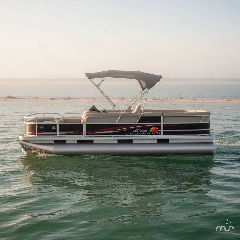 Slide: The Image of Sun Tracker Fishin' Barge 22 DLX 2013 - 1
