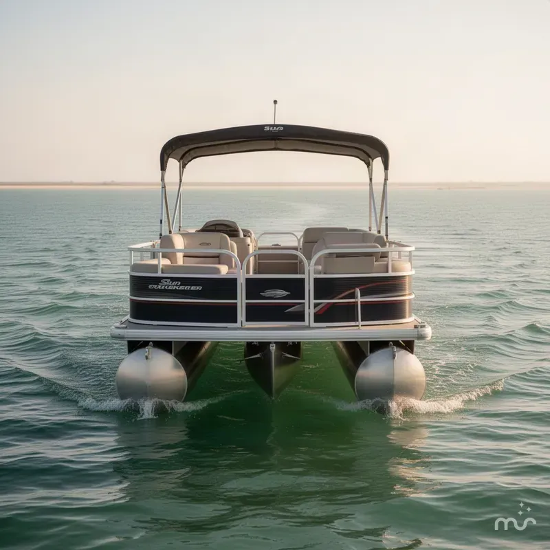 Slide: The Image of Sun Tracker Fishin' Barge 22 DLX 2013 - 2