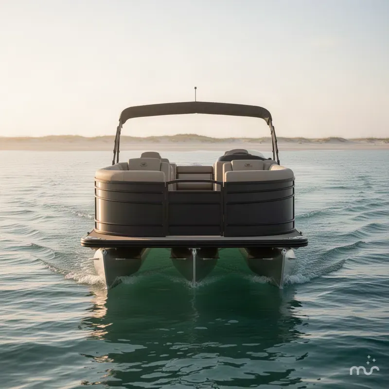Slide: The Image of Godfrey Sweetwater Xperience 22' Single Flip Lounge Pontoon - 2286 SFLX 2027 - 2