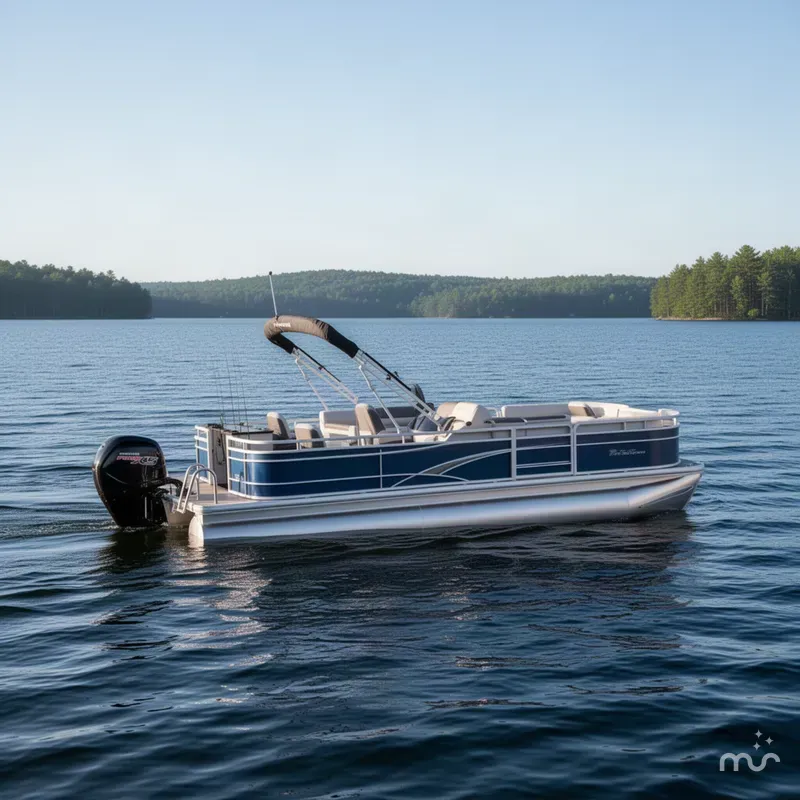 The Image of Sun Tracker Fishin' Barge 20 DLX 2026 - 0