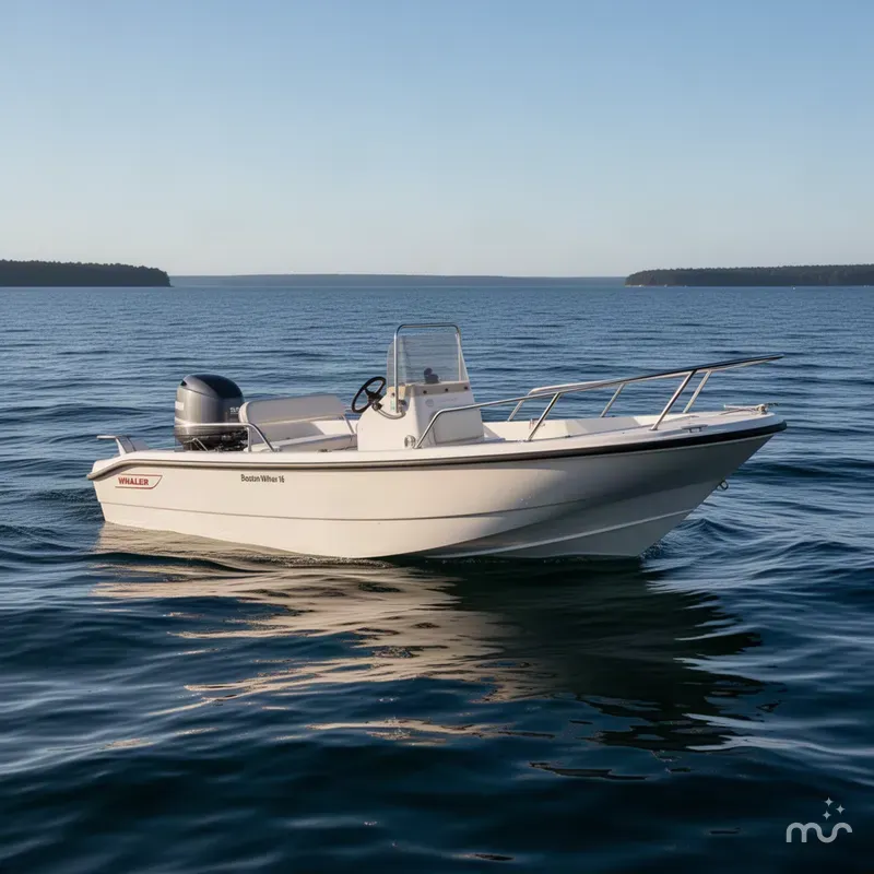 Slide: The Image of Boston Whaler 16 Dauntless 2001 - 4