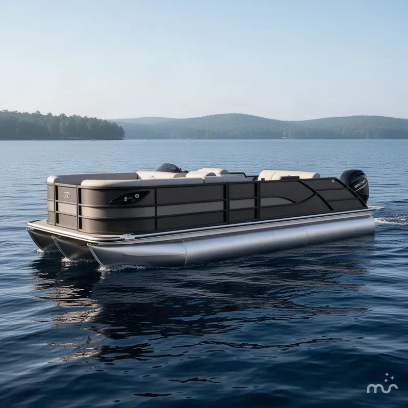 Slide: The Image of Bentley Pontoons Legacy 223 Swingback Sport 2027 - 1
