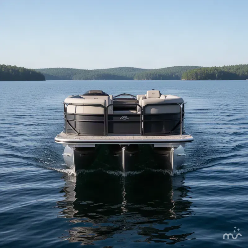 Slide: The Image of Bentley Pontoons Legacy 223 Swingback Sport 2027 - 2