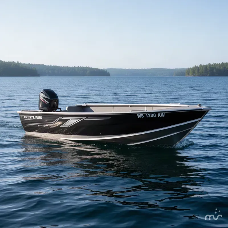 The Image of Crestliner 1750 Fish Hawk SC 2019 - 0