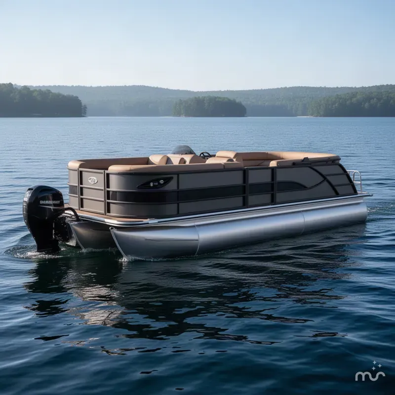 Slide: The Image of Bentley Pontoons Legacy 223 Swingback XLP 2027 - 1