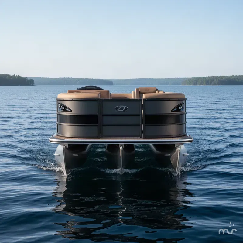 Slide: The Image of Bentley Pontoons Legacy 223 Swingback XLP 2027 - 2