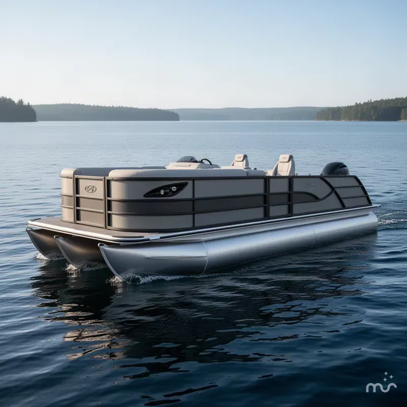 Slide: The Image of Bentley Pontoons Legacy 243 Swingback 2027 - 1