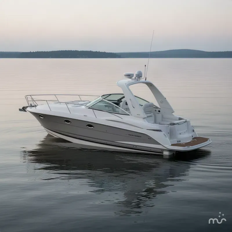 Slide: The Image of Monterey 320 Sport Yacht 2011 - 2