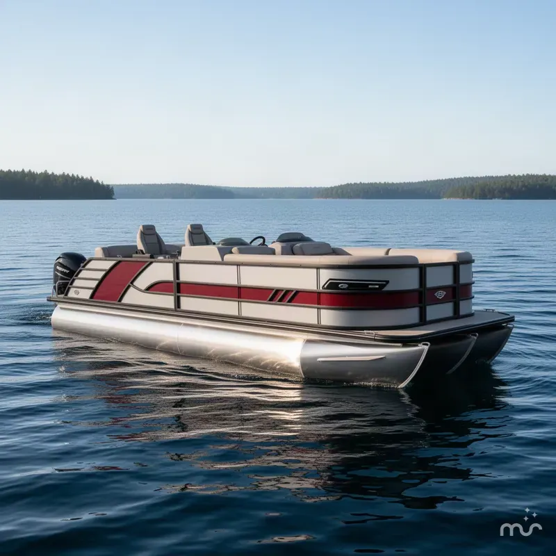 Slide: The Image of Bentley Pontoons Elite 253 QSB 2026 - 2