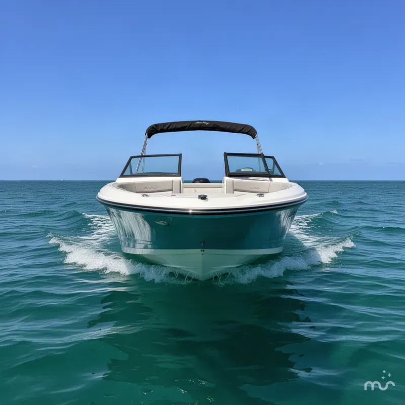 Slide: The Image of Sea Ray SPX 190 Outboard 2022 - 2