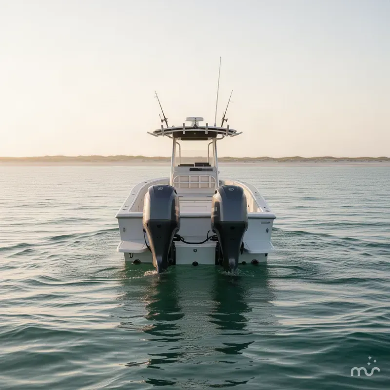 Slide: The Image of Parker Marine 2501 Center Console 2021 - 2