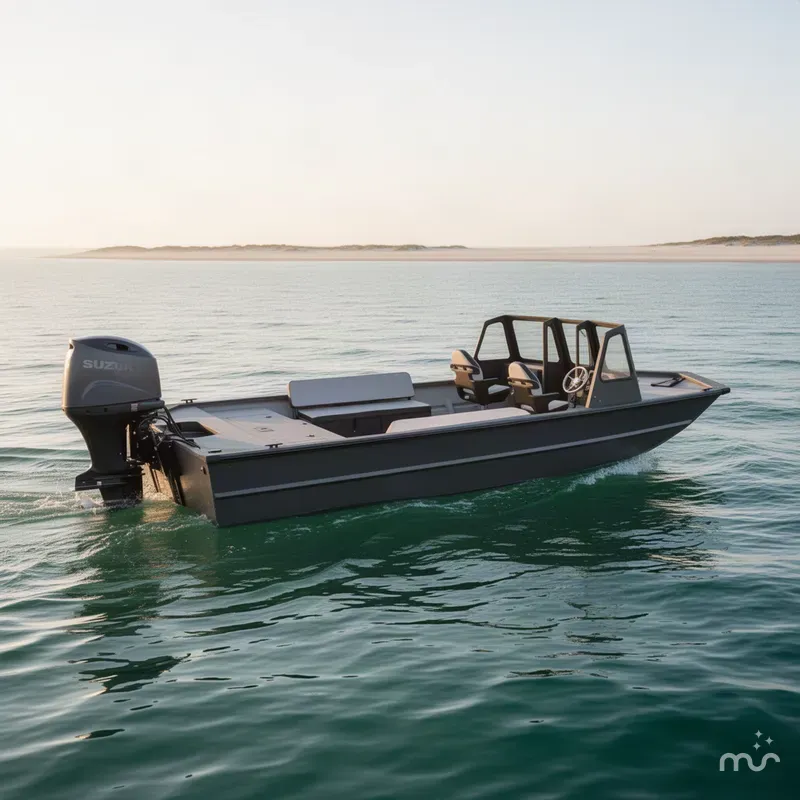 The Image of SeaArk 2272 MVT Flatcat - 200 Suzuki 2027 - 0