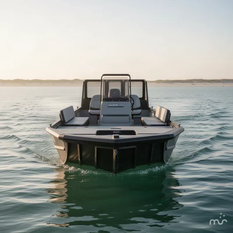 Slide: The Image of SeaArk 2272 MVT Flatcat - 200 Suzuki 2027 - 3