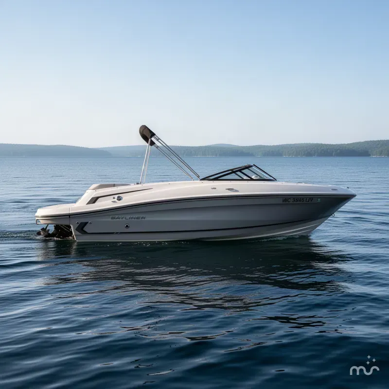 Slide: The Image of Bayliner VR5 Bowrider OB 2024 - 4
