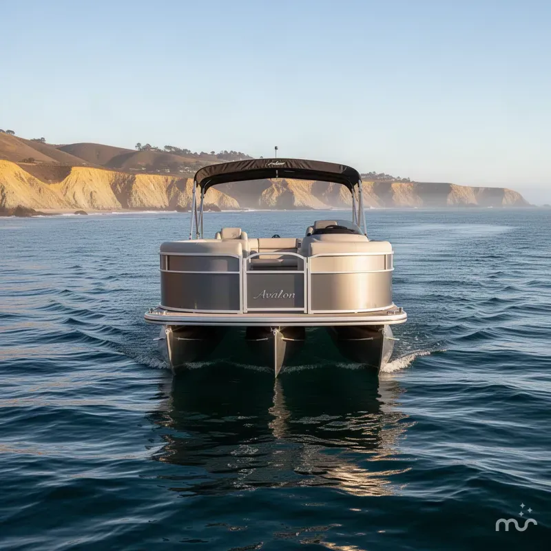 Slide: The Image of Avalon 25' Catalina Platinum Entertainer w/ 250HP Mercury Verado! 2027 - 1