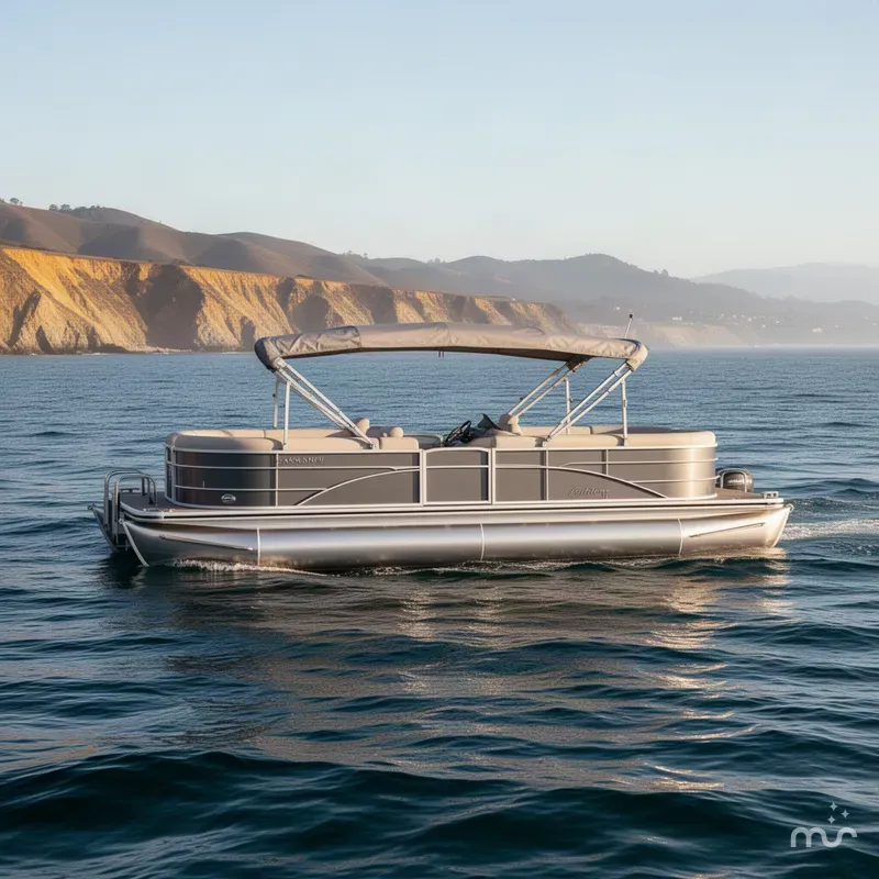 Slide: The Image of Avalon 25' Catalina Platinum Entertainer w/ 250HP Mercury Verado! 2027 - 2