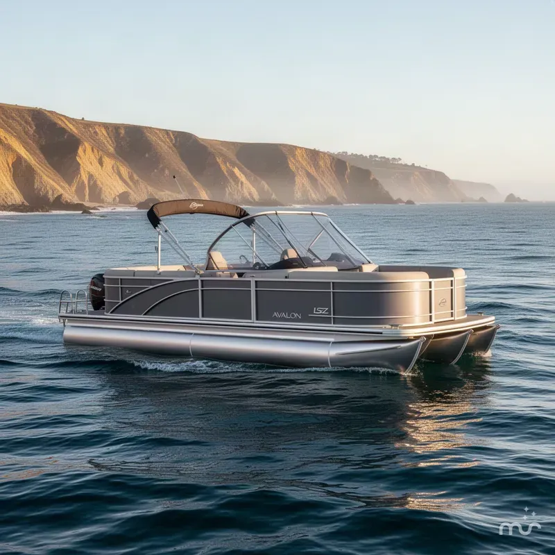 The Image of Avalon LSZ Platinum Elite Windshield w/ 200HP Mercury! 2027 - 0