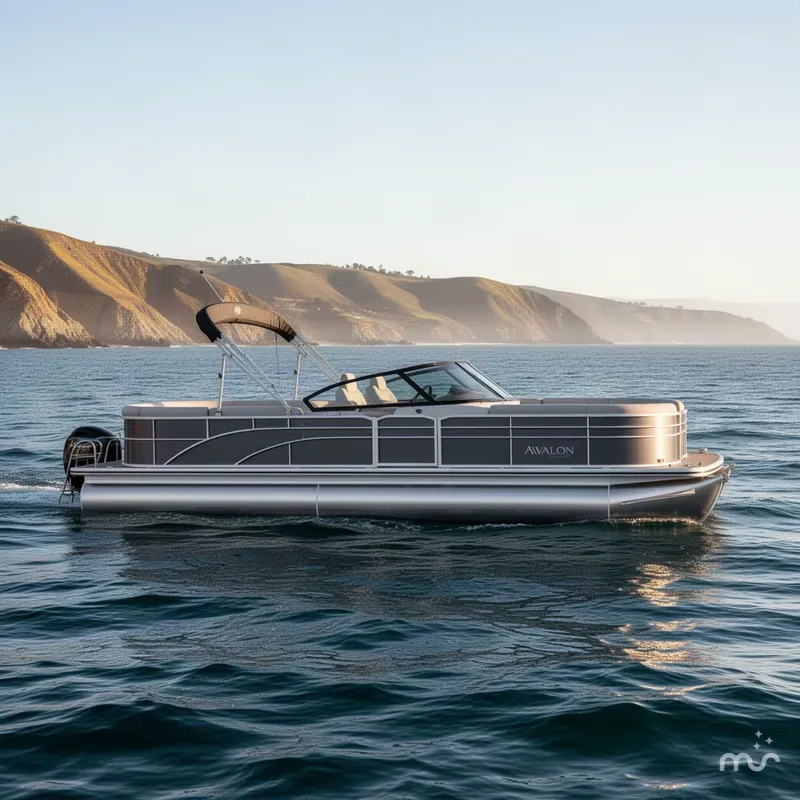 Slide: The Image of Avalon LSZ Platinum Elite Windshield w/ 200HP Mercury! 2027 - 2