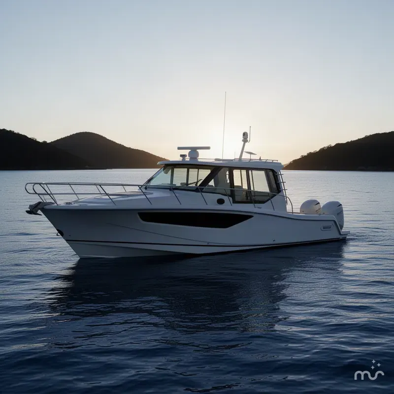 Slide: The Image of Boston Whaler 405 Conquest 2022 - 2