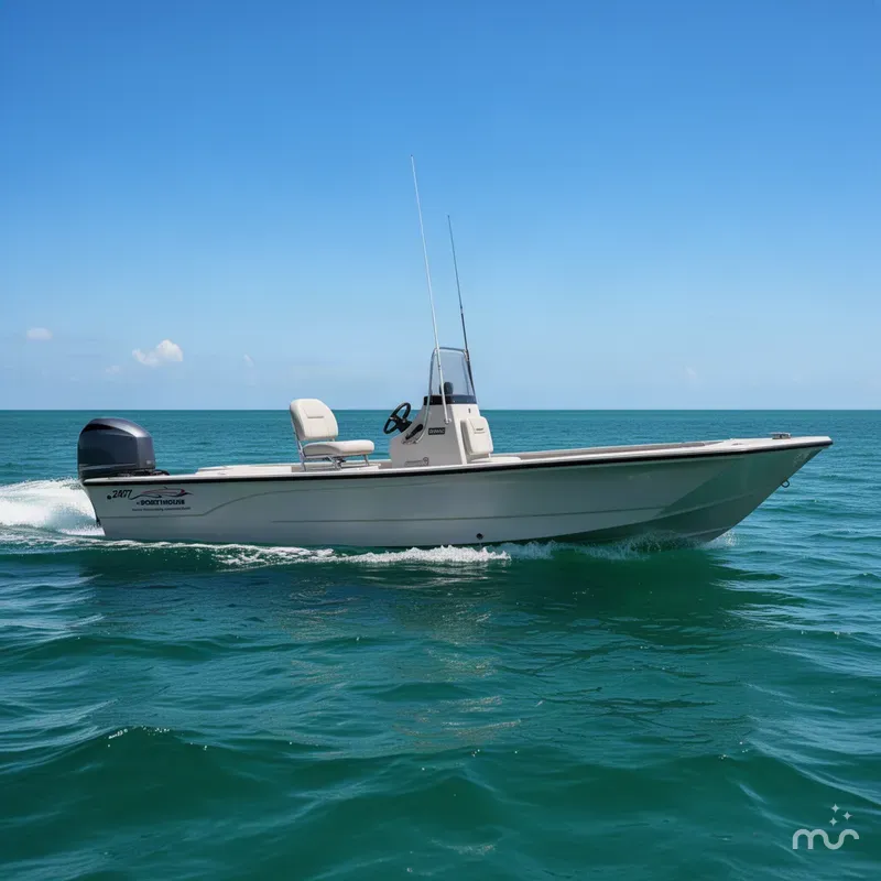 Slide: The Image of Sportsman Masters 247OE Bay Boat 2027 - 2