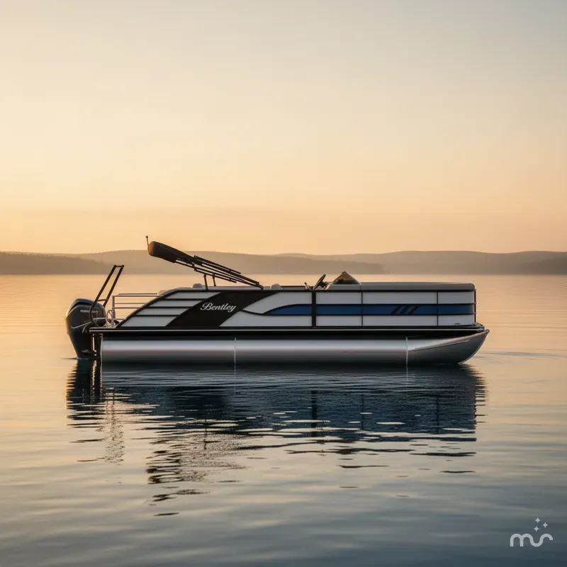 Slide: The Image of Bentley Pontoons 223 Elite RL 2027 - 2