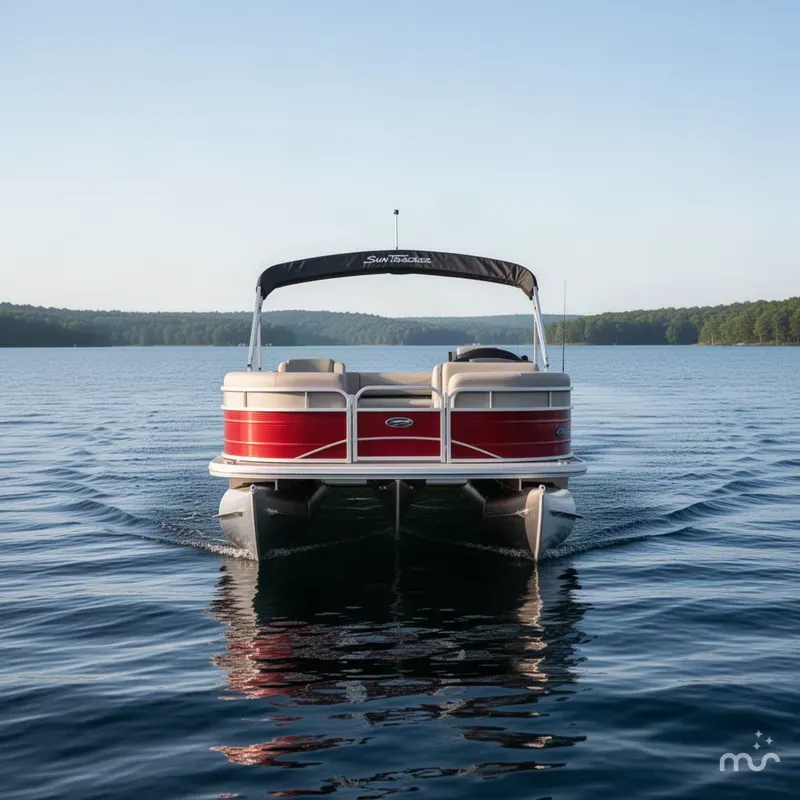 Slide: The Image of Sun Tracker Fishin' Barge 22 DLX 2027 - 1