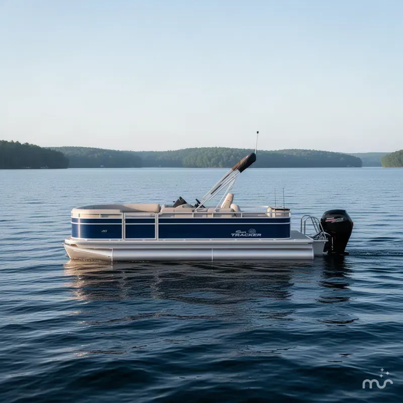 Slide: The Image of Sun Tracker Fishin' Barge 20 DLX 2027 - 1