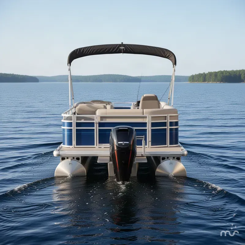 Slide: The Image of Sun Tracker Fishin' Barge 20 DLX 2027 - 2