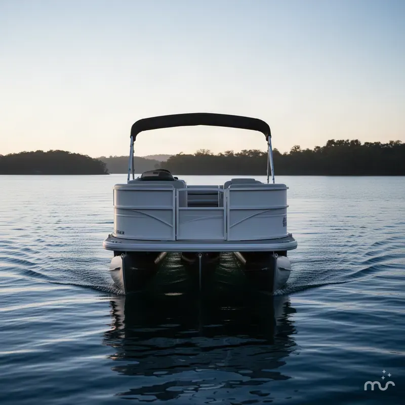 Slide: The Image of Sun Tracker Party Barge 16 DLX 2027 - 2