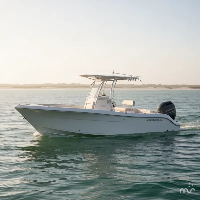 Slide: The Image of Cobia 237 Center Console 2023 - 2