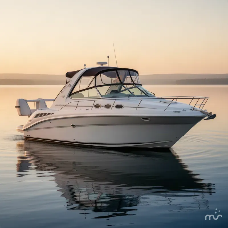 Slide: The Image of Sea Ray Sundancer 370 1999 - 1