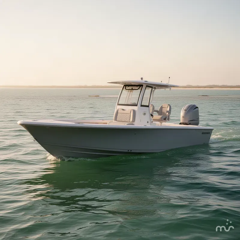 Slide: The Image of Sportsman Masters 267 Bay Boat 2027 - 2