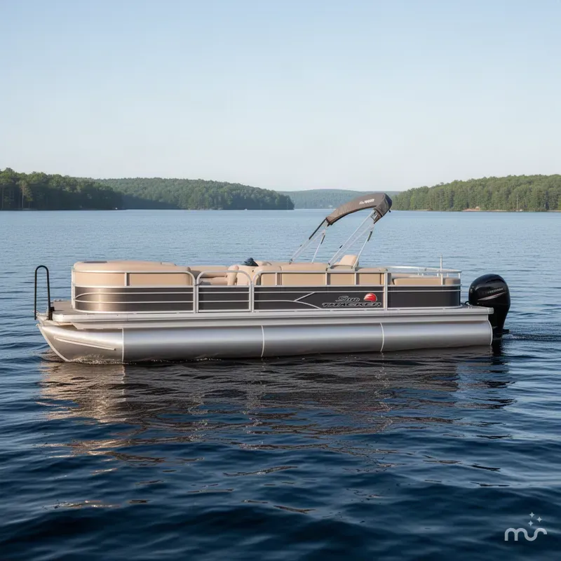 Slide: The Image of Sun Tracker Party Barge 24 XP3 2016 - 1