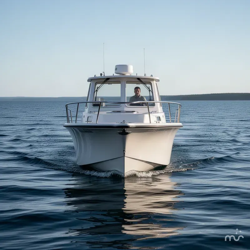 Slide: The Image of North Coast 235 Cabin 2019 - 3