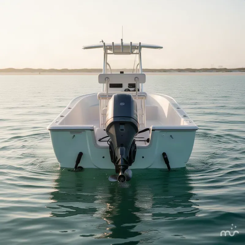 Slide: The Image of Sportsman Island Reef 19 Center Console 2016 - 3