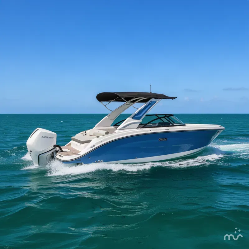 Slide: The Image of Sea Ray SDX 230 Outboard 2026 - 0