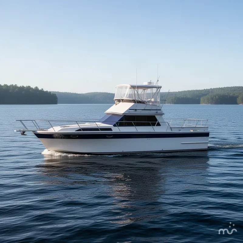 Slide: The Image of President Custom Yachtfish 40 1988 - 3