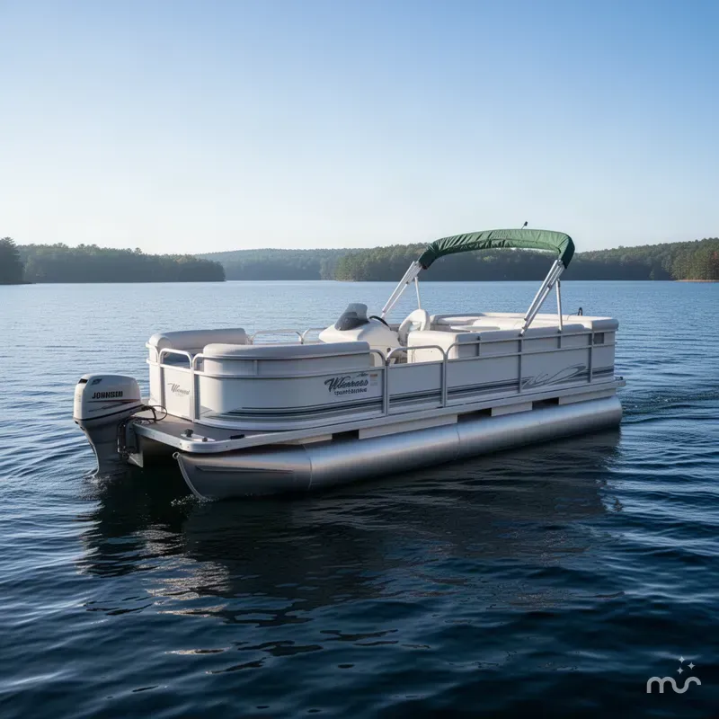 Slide: The Image of Weeres 200 Suntanner & 60HP Johnson 4Stroke 2003 - 2