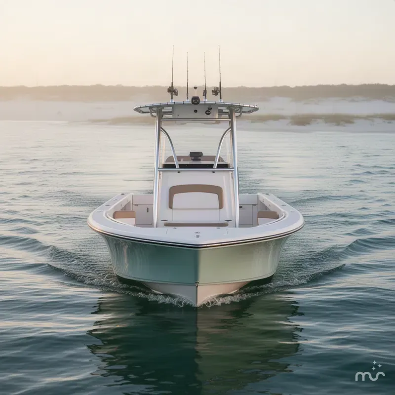 Slide: The Image of Sea Born LX21 Center Console 2027 - 2