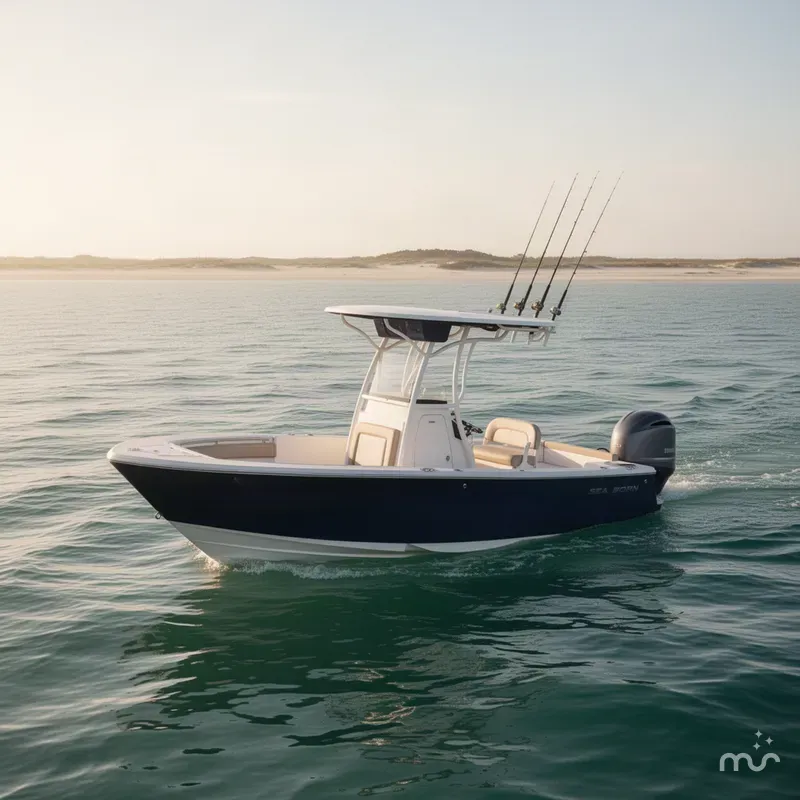 Slide: The Image of Sea Born LX22 Center Console 2027 - 1